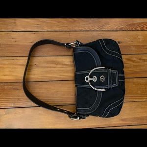 Coach logo purse